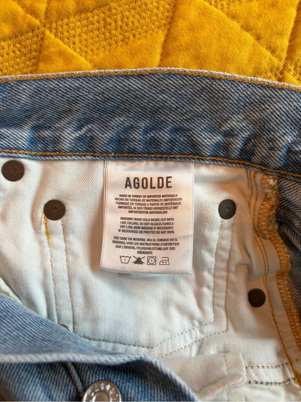 AGOLDE Parker Long Short - Picture 7 of 8